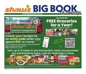 Shaw’s - Big Book of Savings