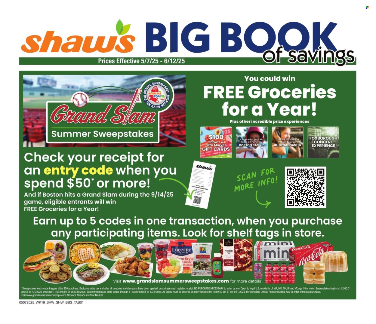 Shaw’s ad  - 05.07.2025 - 06.12.2025.