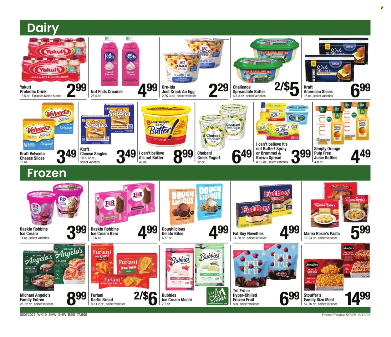 Shaw’s ad  - 05.07.2025 - 06.12.2025.