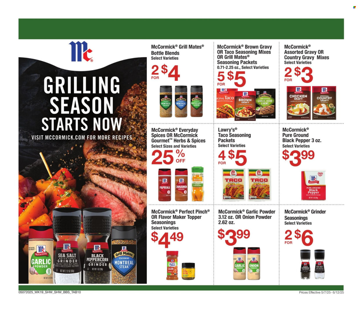 Shaw’s ad  - 05.07.2025 - 06.12.2025.