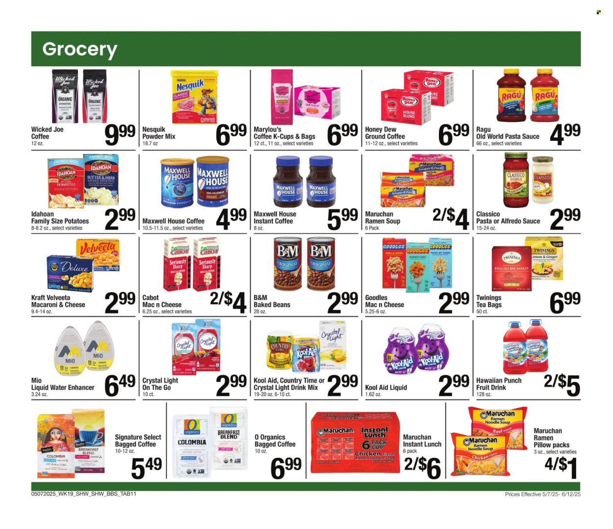 Shaw’s ad  - 05.07.2025 - 06.12.2025.