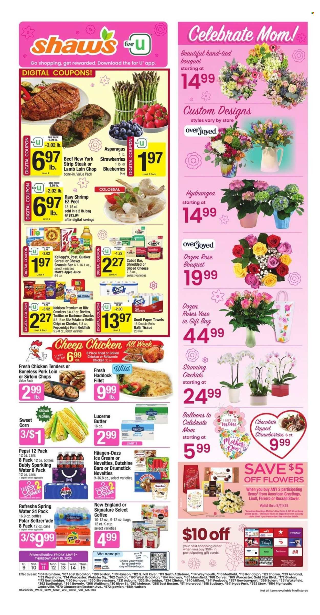 Shaw’s ad  - 05.09.2025 - 05.15.2025.