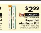 Paperbird Aluminum Foil