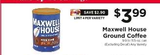 Maxwell House Ground Coffee*