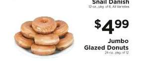 Jumbo Glazed Donuts