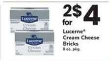Lucerne Cream Cheese Bricks