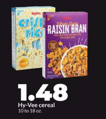 Hy-Vee cereal