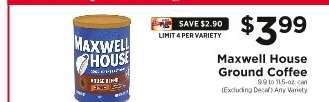 Maxwell House Ground Coffee*
