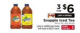 Snapple Iced Tea