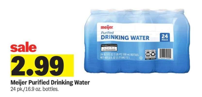 Meijer Purified Drinking Water