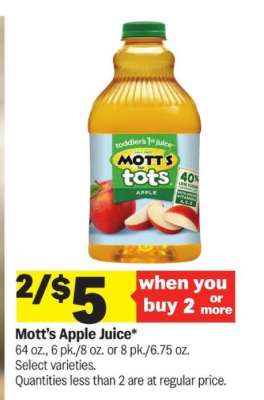 Mott's Apple Juice