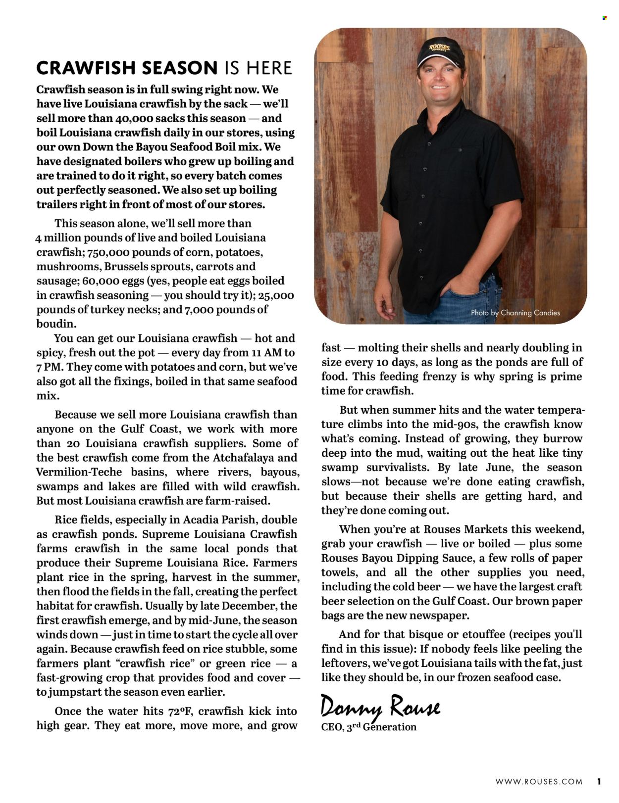 Rouses Markets ad . Page 3
