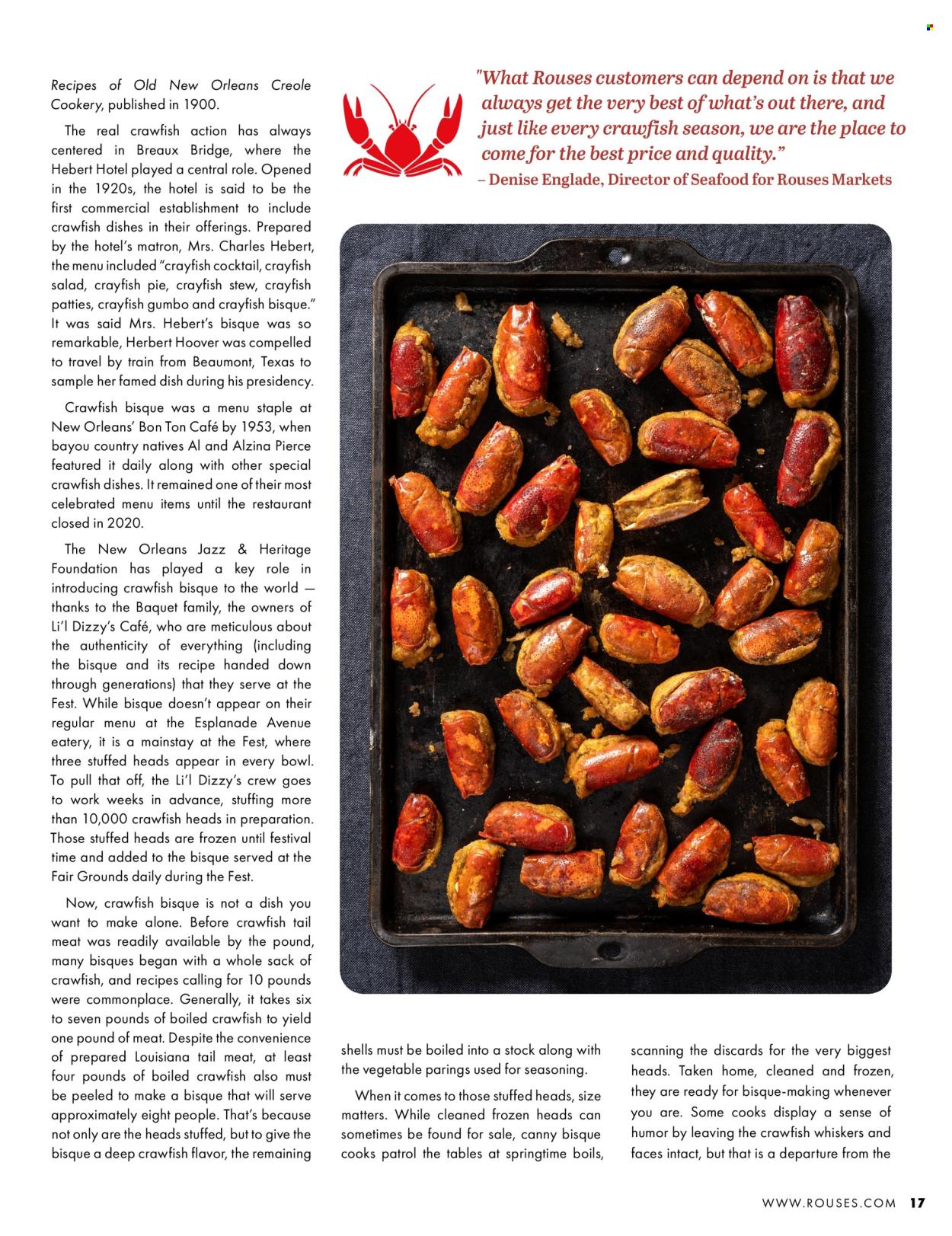 Rouses Markets ad . Page 19
