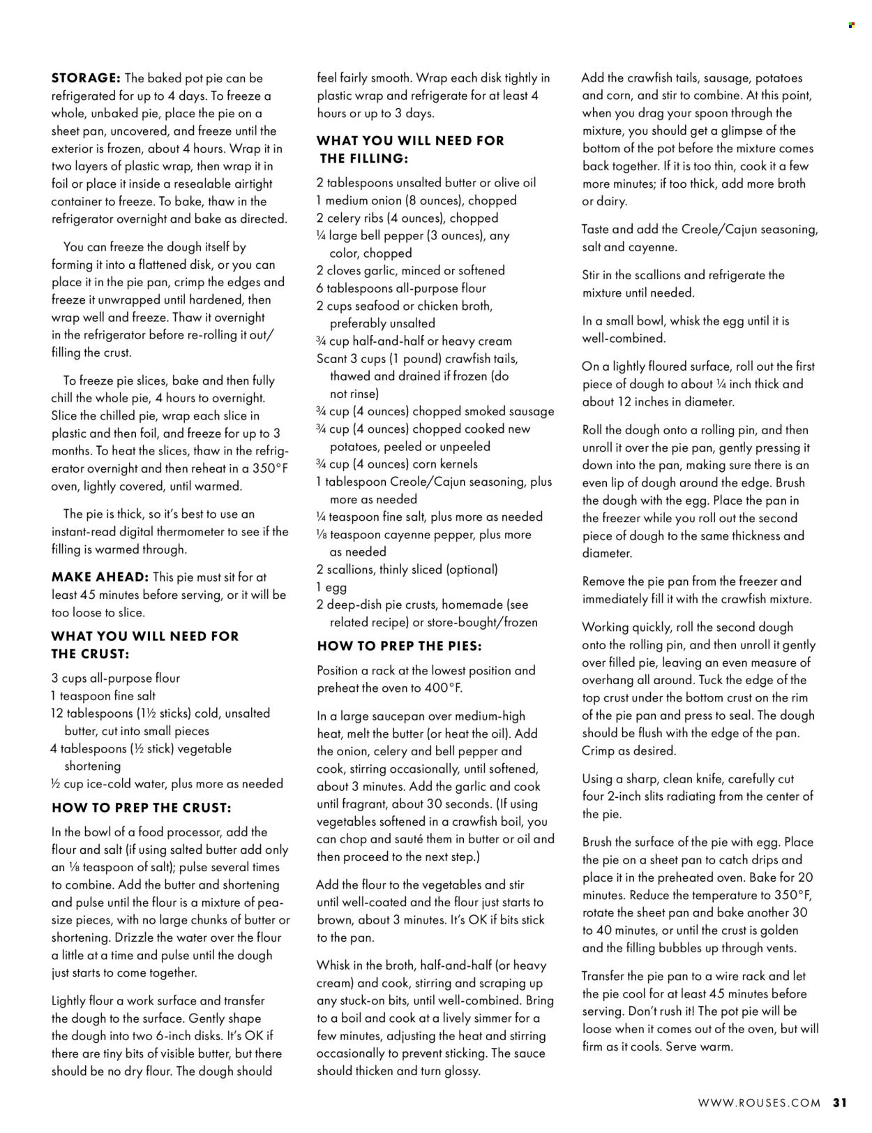 Rouses Markets ad . Page 33