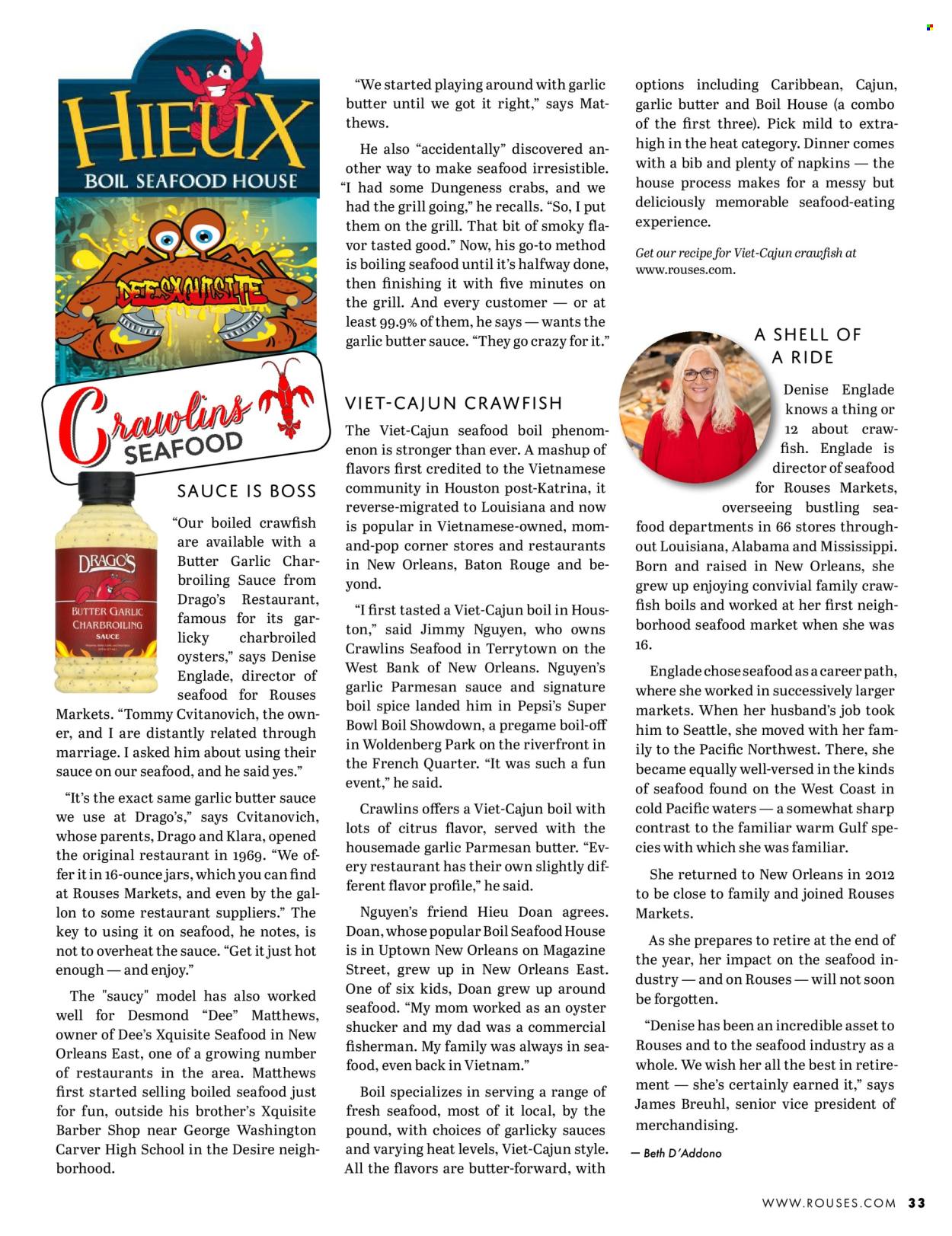 Rouses Markets ad . Page 35