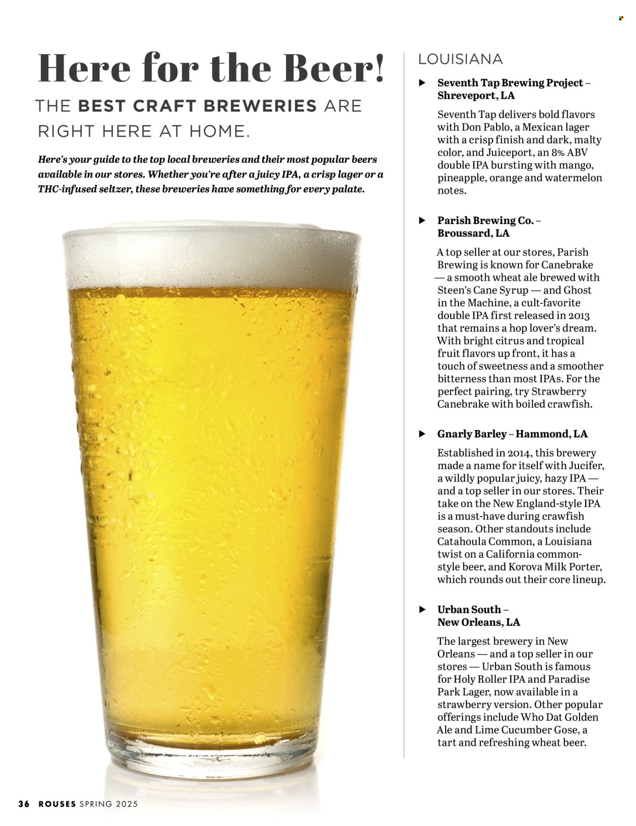 Rouses Markets ad . Page 38