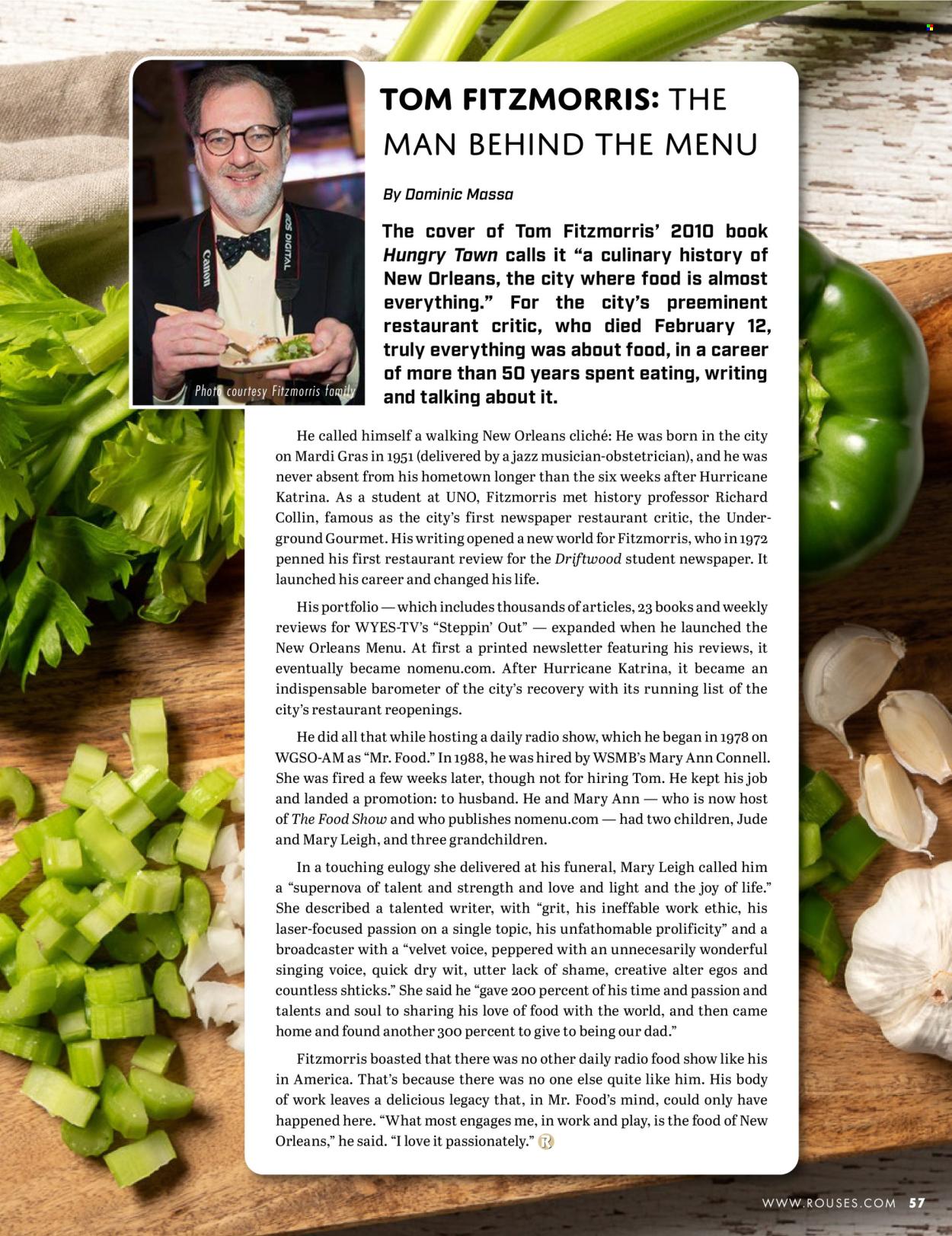 Rouses Markets ad . Page 59