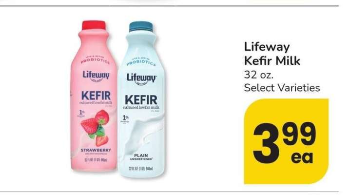 Lifeway Kefir Milk - 32 oz. Select Varieties