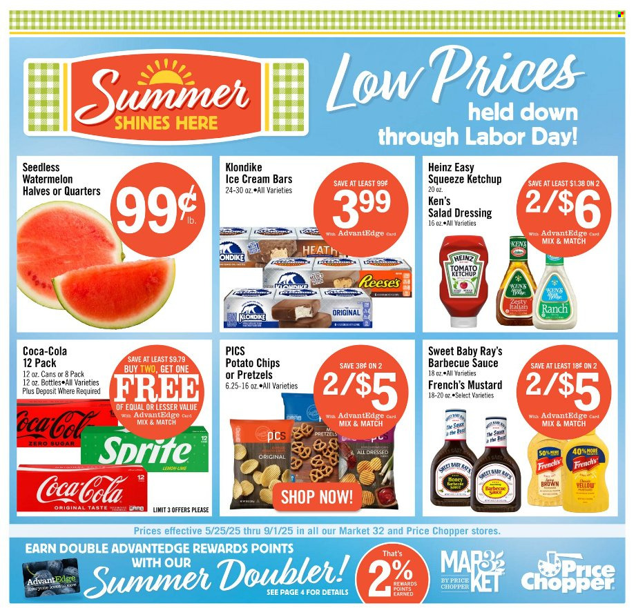 Price Chopper ad  - 06.05.2025 - 09.01.2025. Page 1