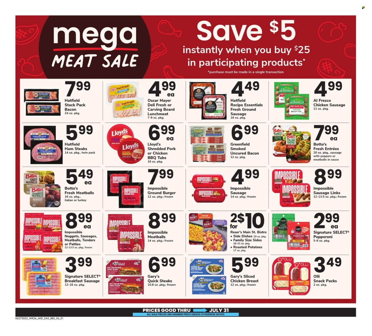 Safeway ad  - 06.27.2025 - 07.31.2025. Page 6