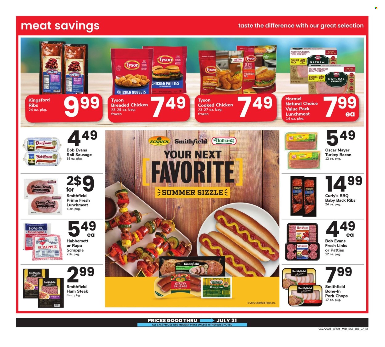 Safeway ad  - 06.27.2025 - 07.31.2025. Page 7