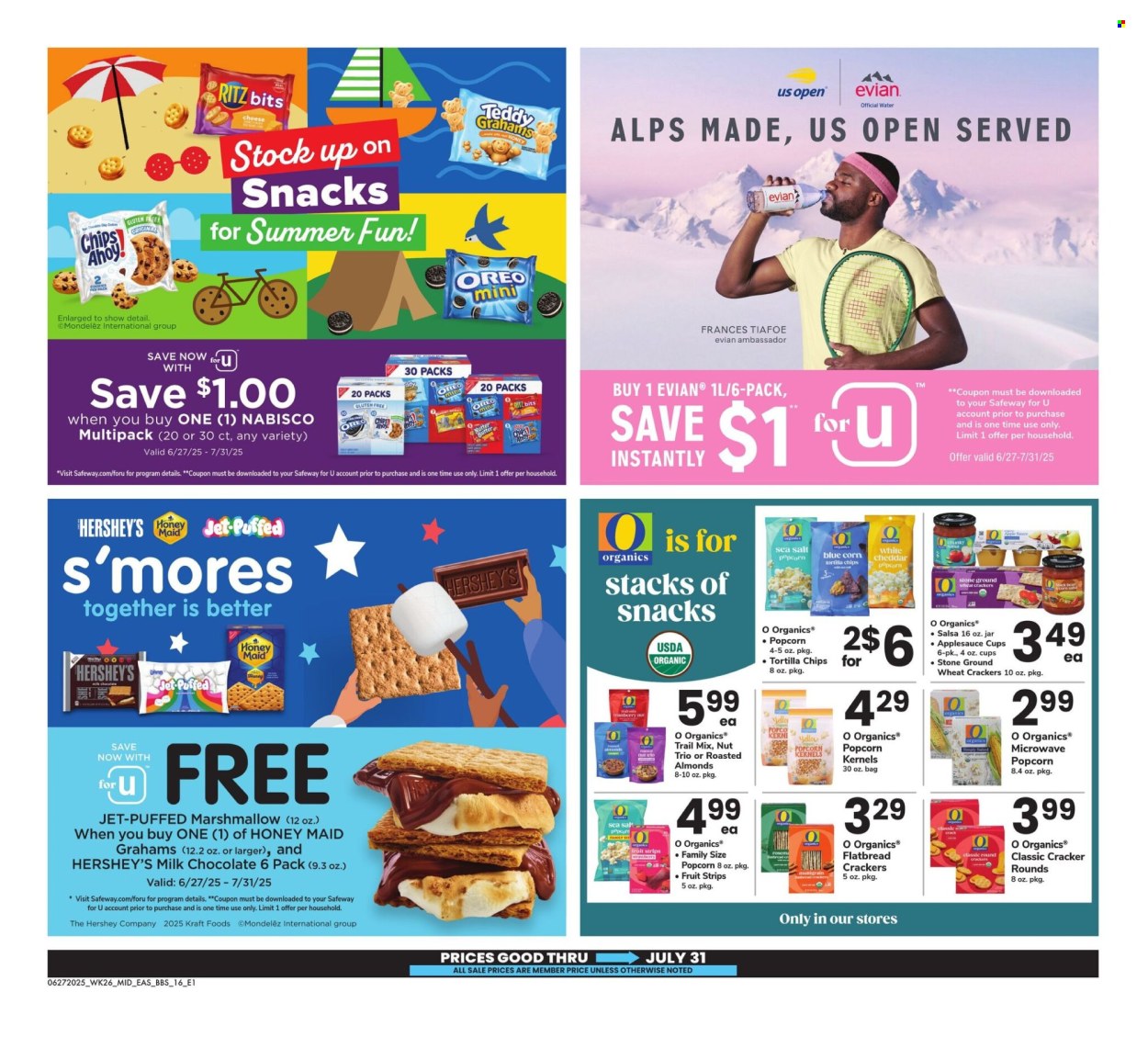 Safeway ad  - 06.27.2025 - 07.31.2025. Page 16