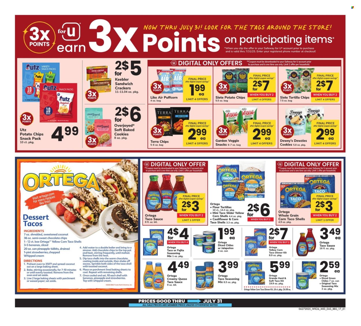 Safeway ad  - 06.27.2025 - 07.31.2025. Page 17