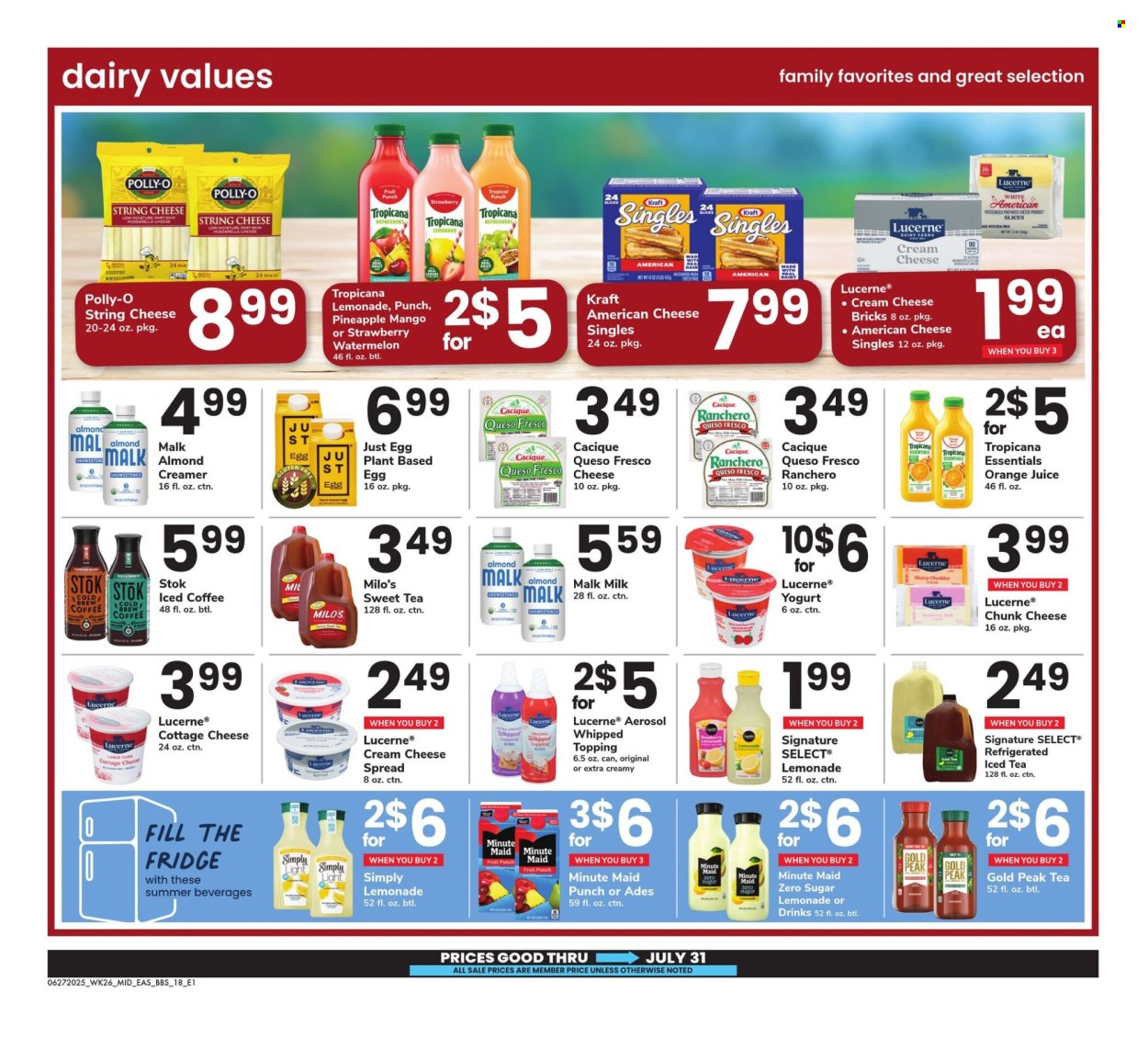 Safeway ad  - 06.27.2025 - 07.31.2025. Page 18