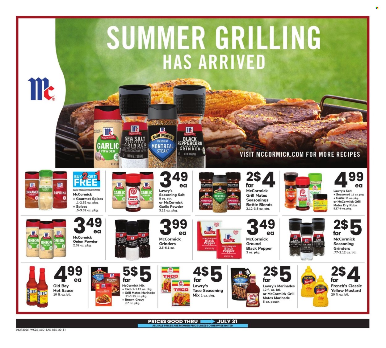 Safeway ad  - 06.27.2025 - 07.31.2025. Page 20