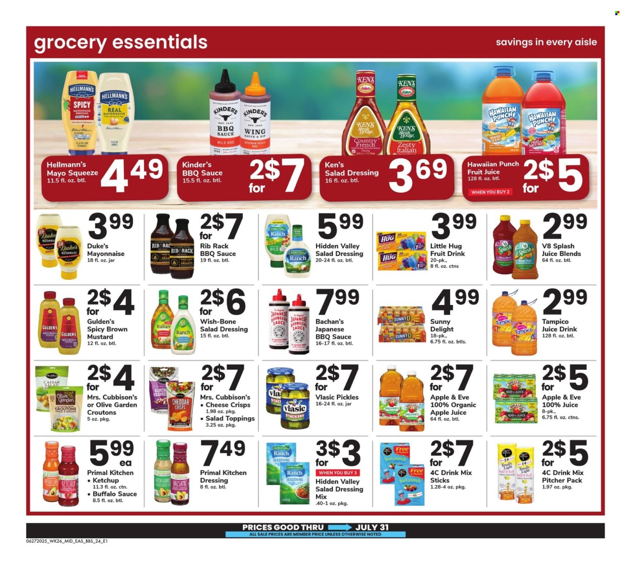 Safeway ad  - 06.27.2025 - 07.31.2025. Page 24