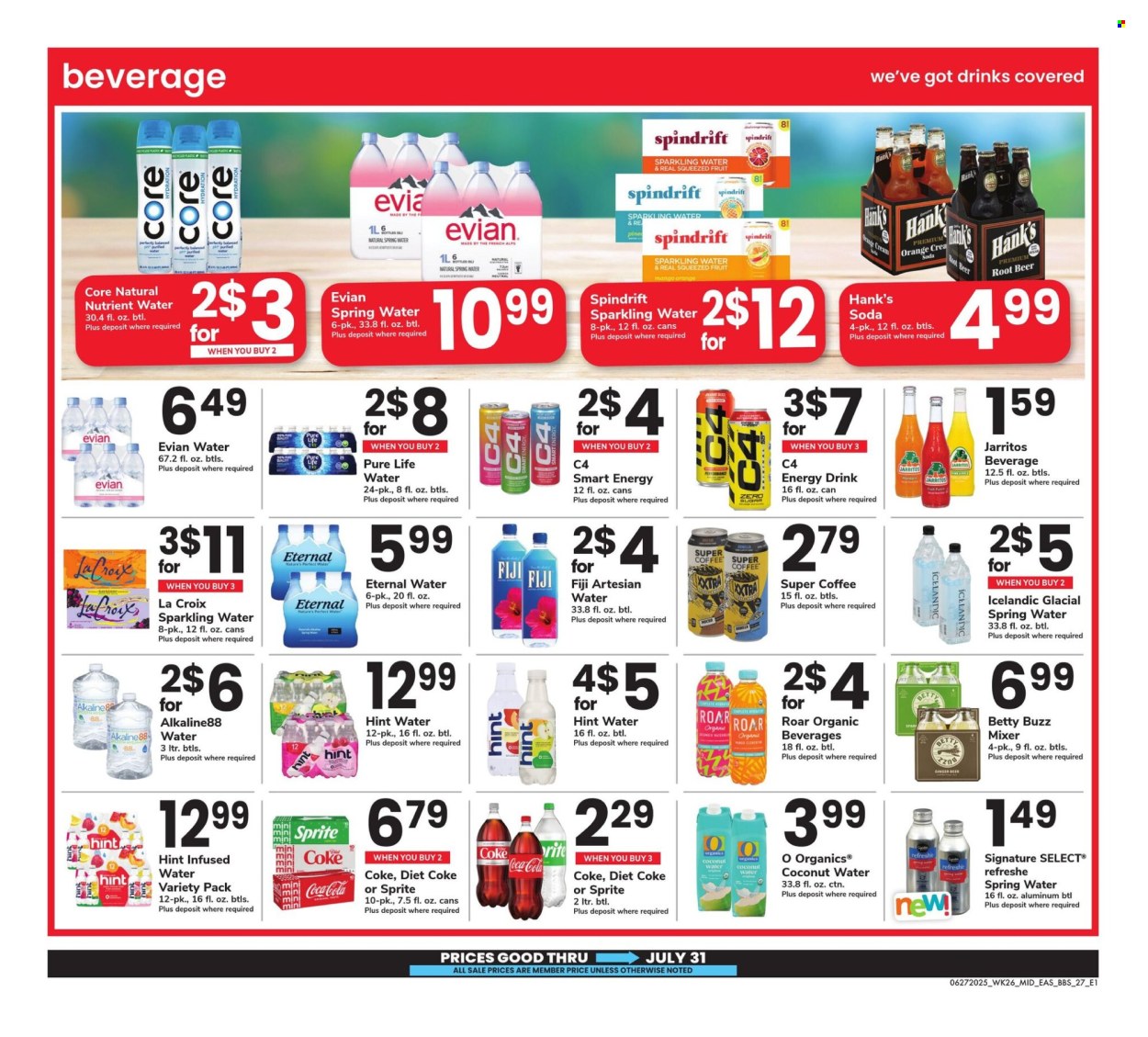 Safeway ad  - 06.27.2025 - 07.31.2025. Page 27