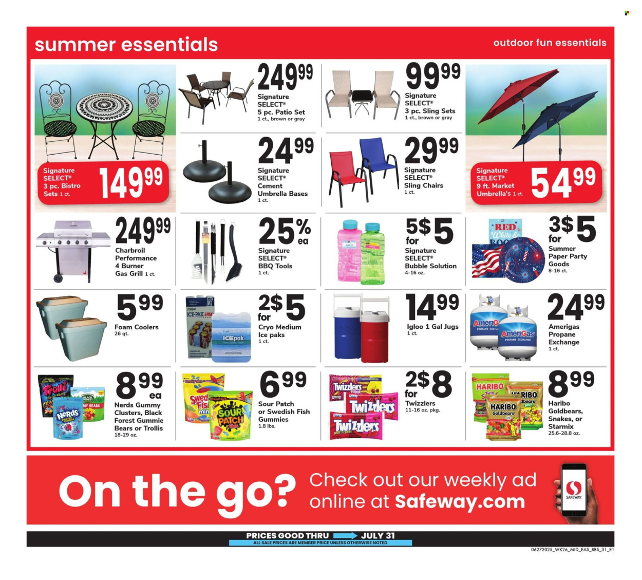 Safeway ad  - 06.27.2025 - 07.31.2025. Page 31