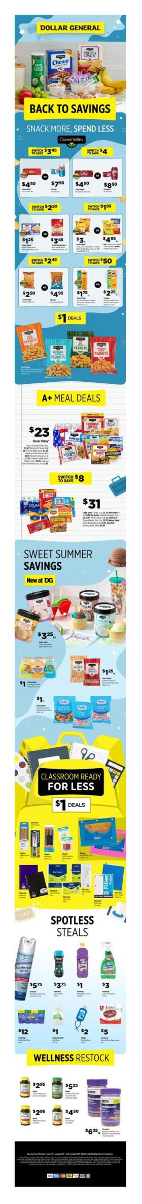 Dollar General - Switch to Save with DG Brands