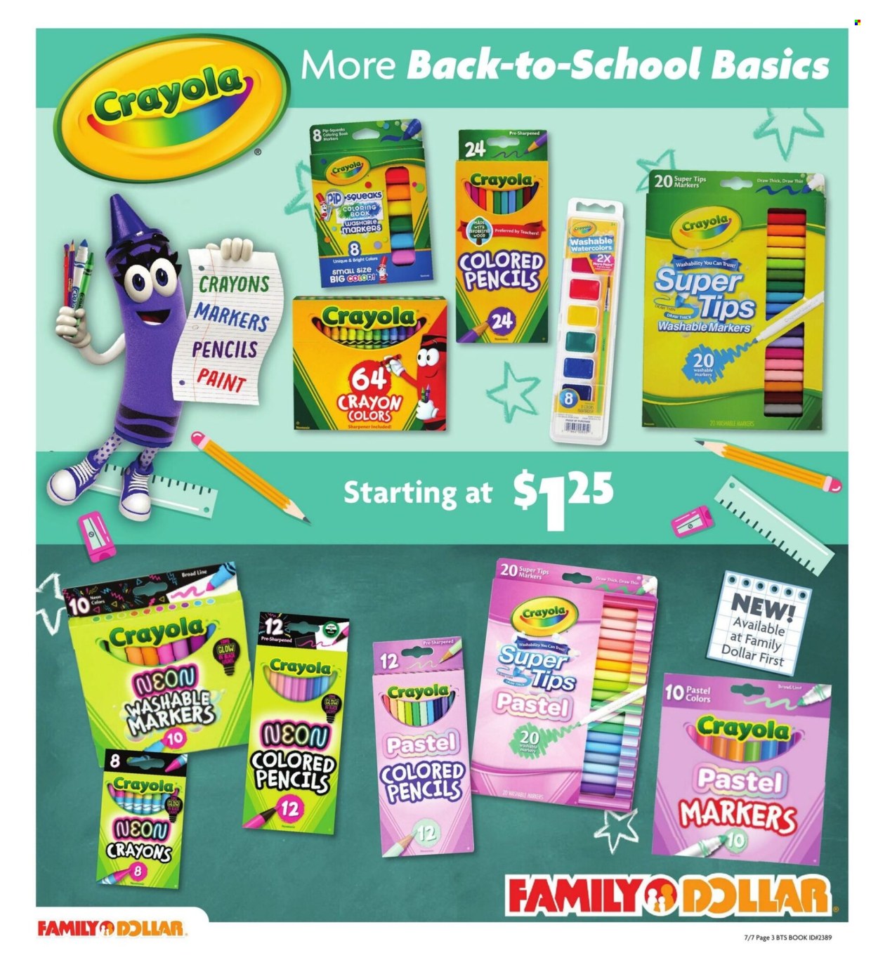 Family Dollar ad  - 07.07.2025 - 09.01.2025. Page 3