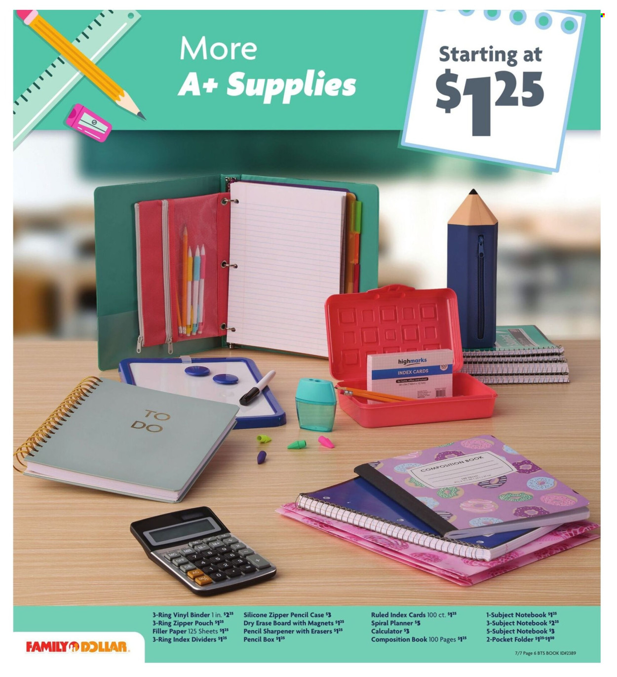 Family Dollar ad  - 07.07.2025 - 09.01.2025. Page 5