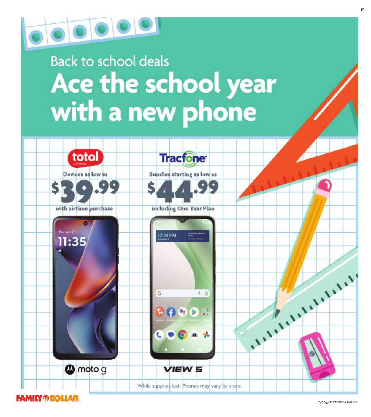 Family Dollar ad  - 07.07.2025 - 09.01.2025. Page 13