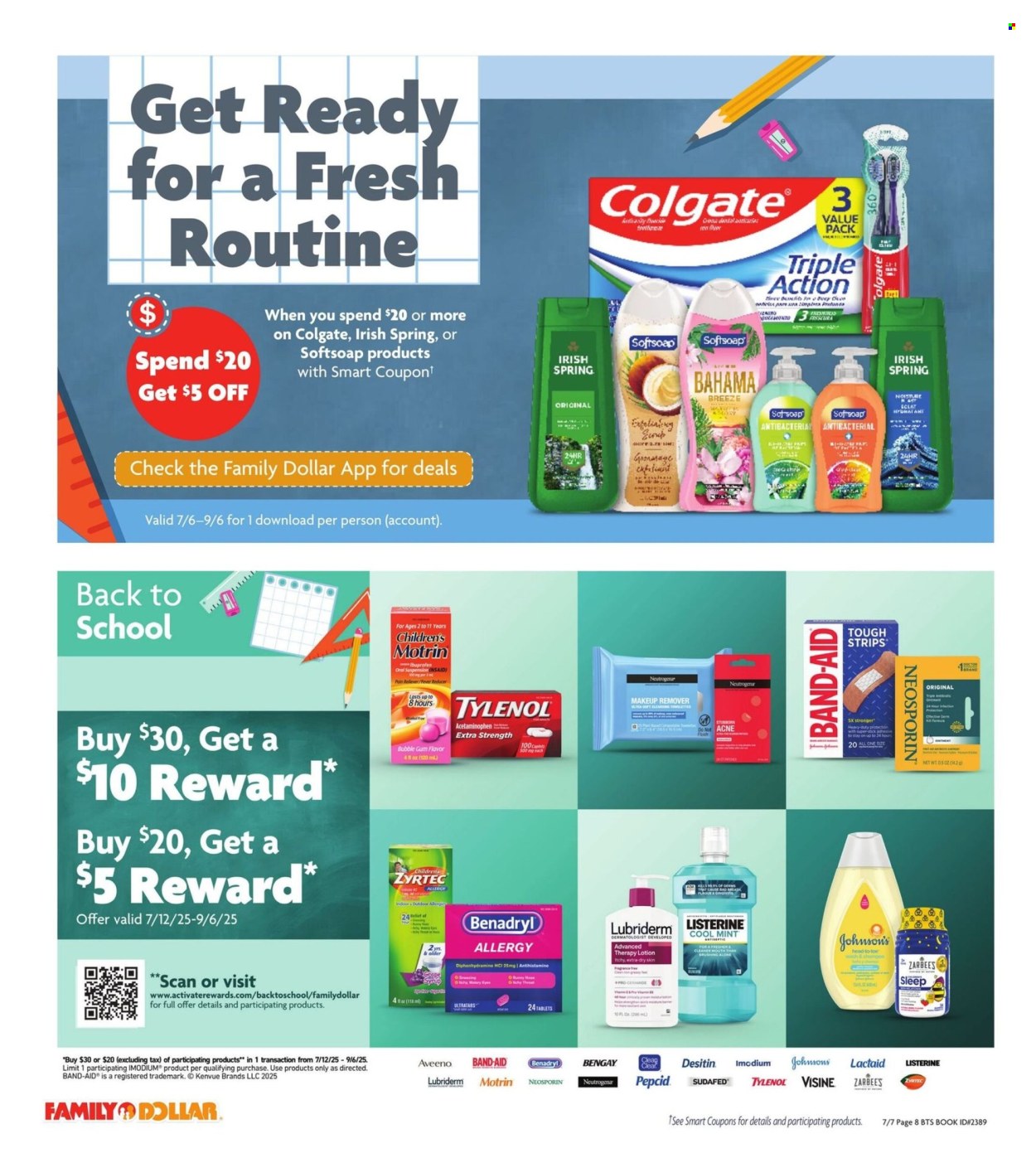 Family Dollar ad  - 07.07.2025 - 09.01.2025. Page 14
