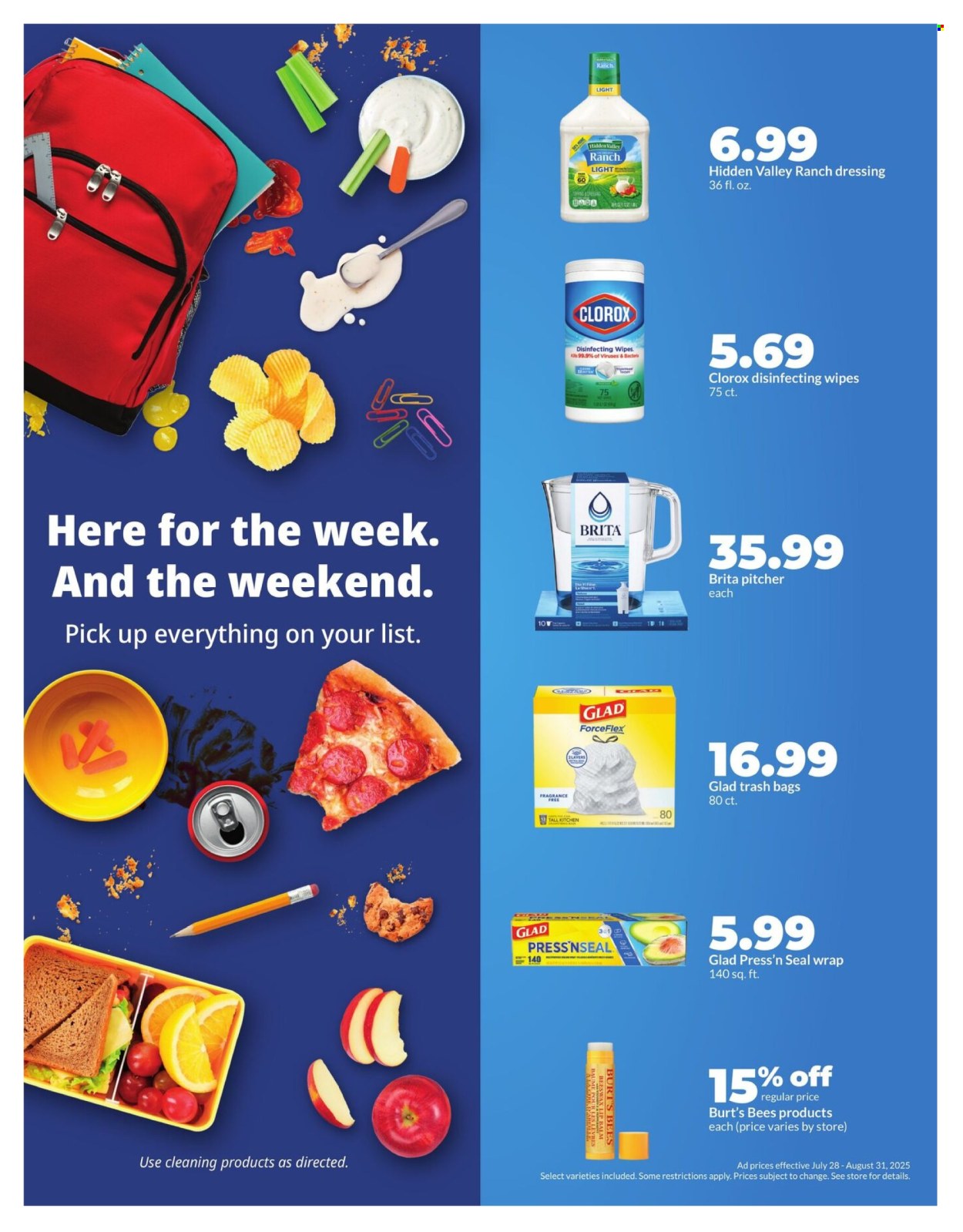Hy-Vee ad  - 07.28.2025 - 08.31.2025. Page 4