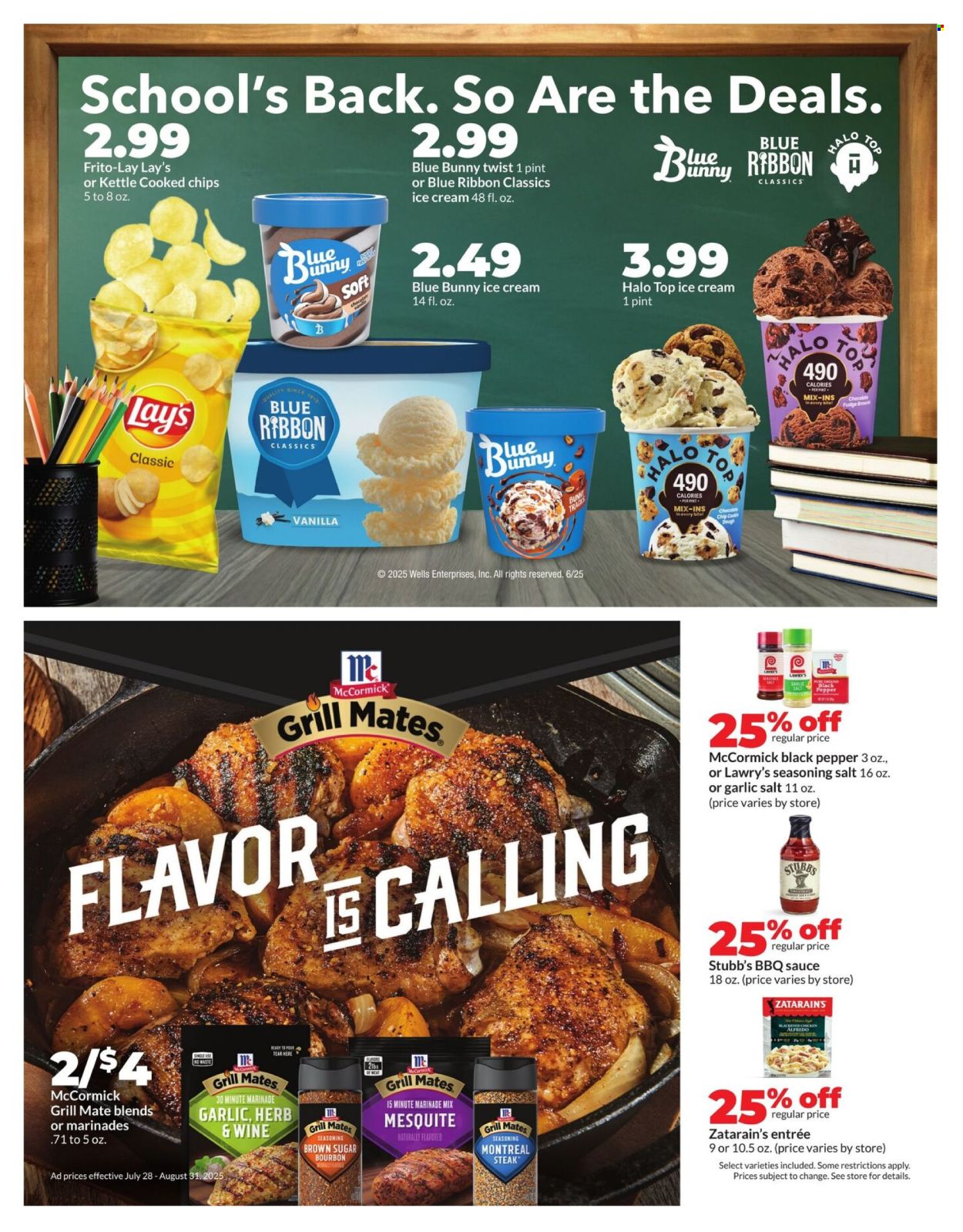Hy-Vee ad  - 07.28.2025 - 08.31.2025. Page 6