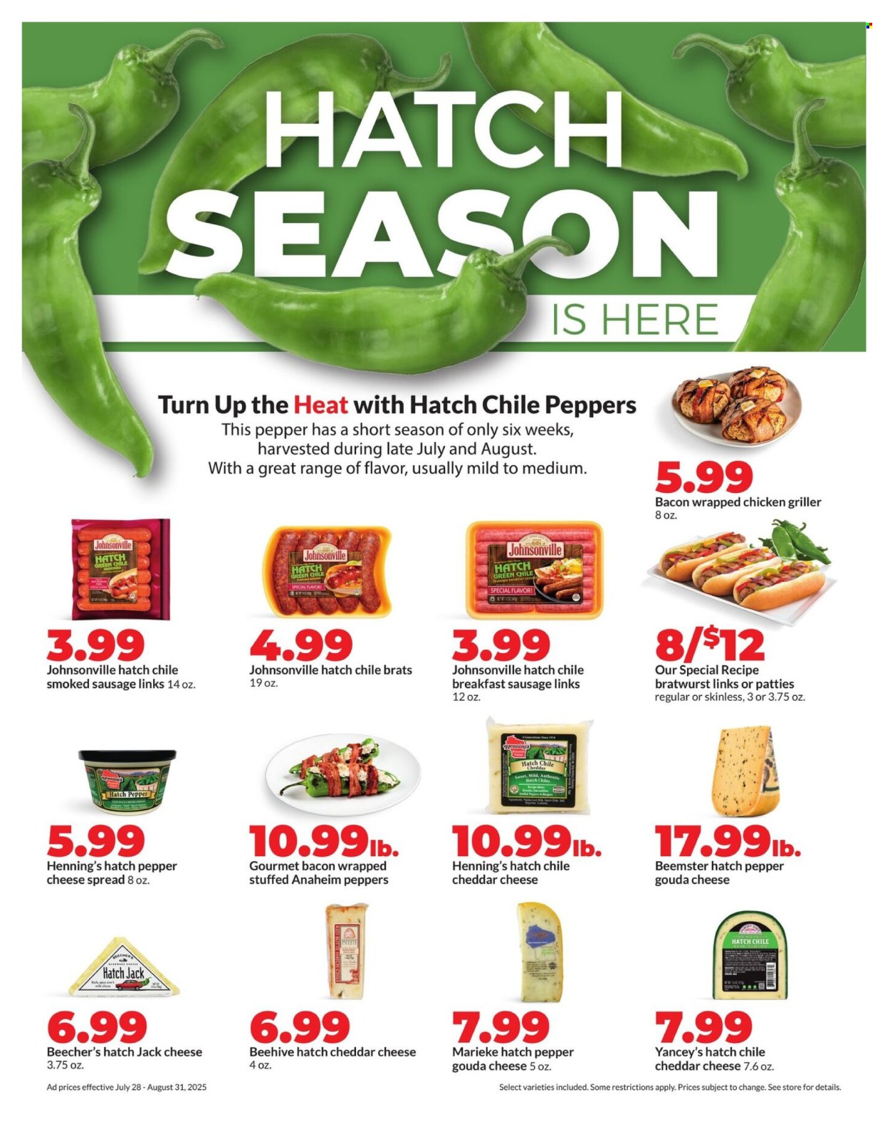 Hy-Vee ad  - 07.28.2025 - 08.31.2025. Page 10