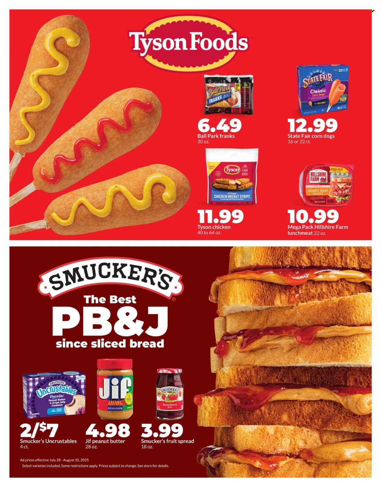 Hy-Vee ad  - 07.28.2025 - 08.31.2025. Page 13