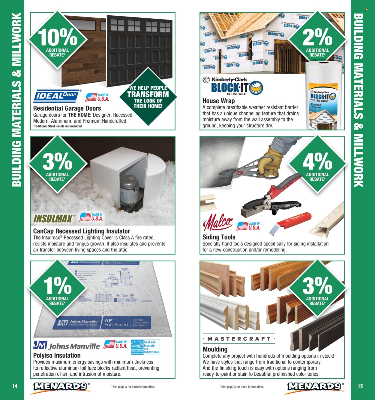 Menards ad  - 01.01.2026 - 12.31.2026. Page 8