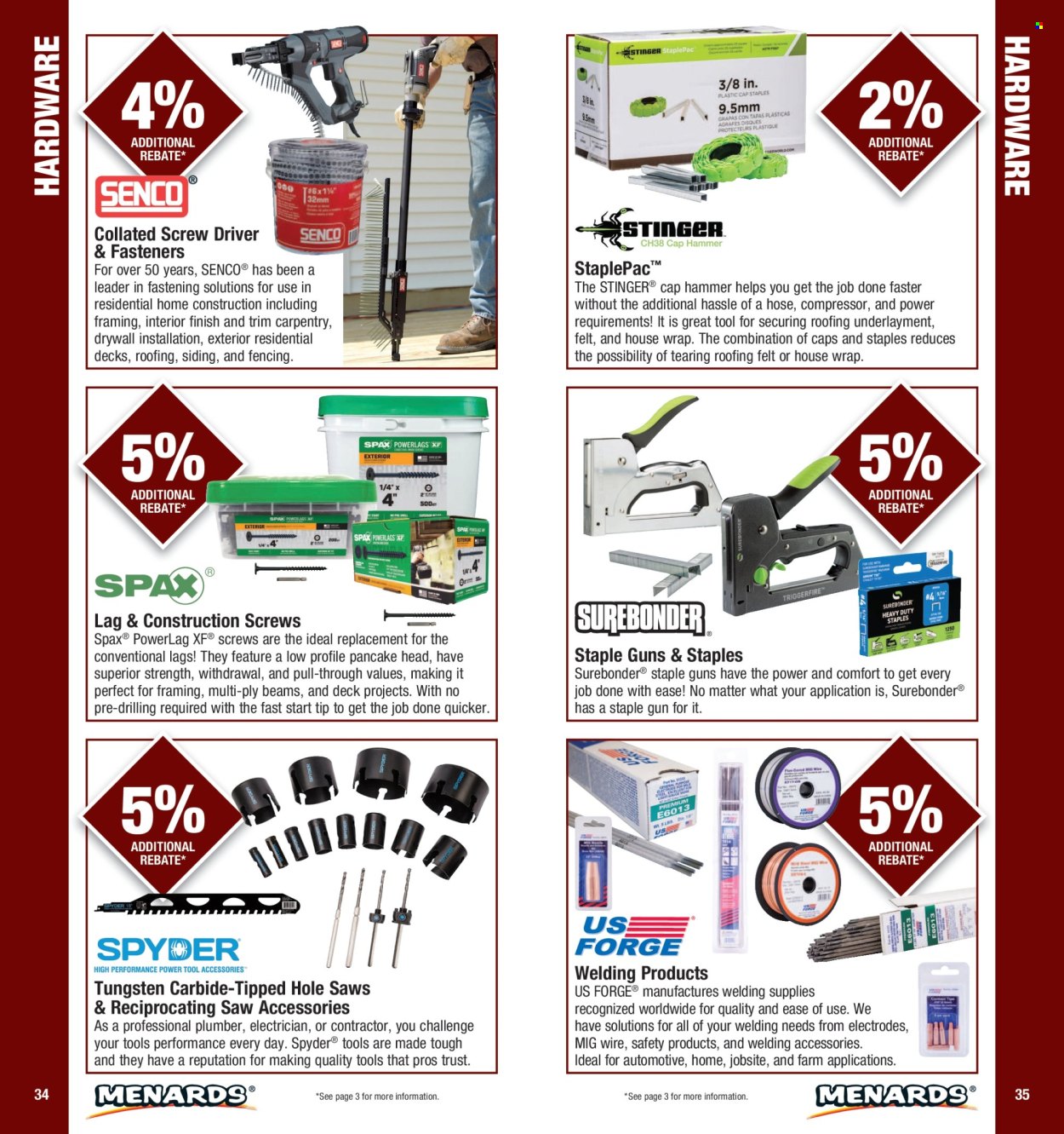 Menards ad  - 01.01.2026 - 12.31.2026. Page 18