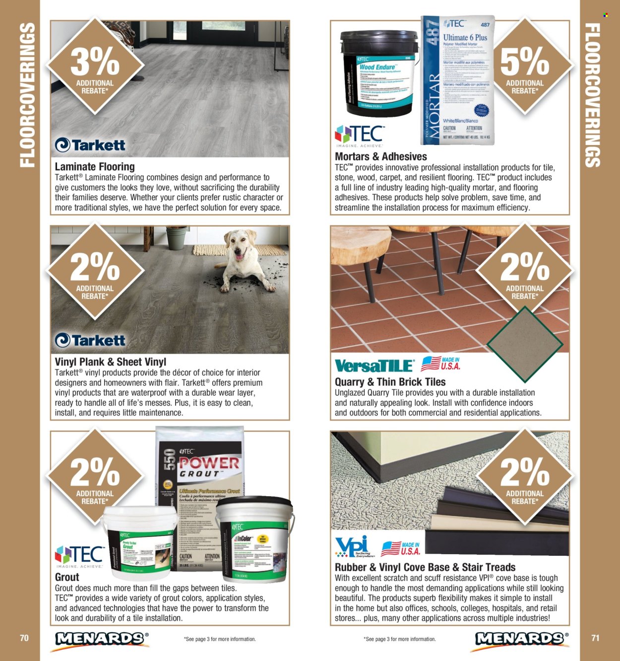 Menards ad  - 01.01.2026 - 12.31.2026. Page 36