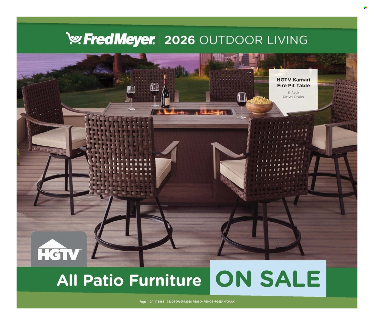 Fred Meyer ad  - 03.04.2026 - 09.08.2026. Page 1