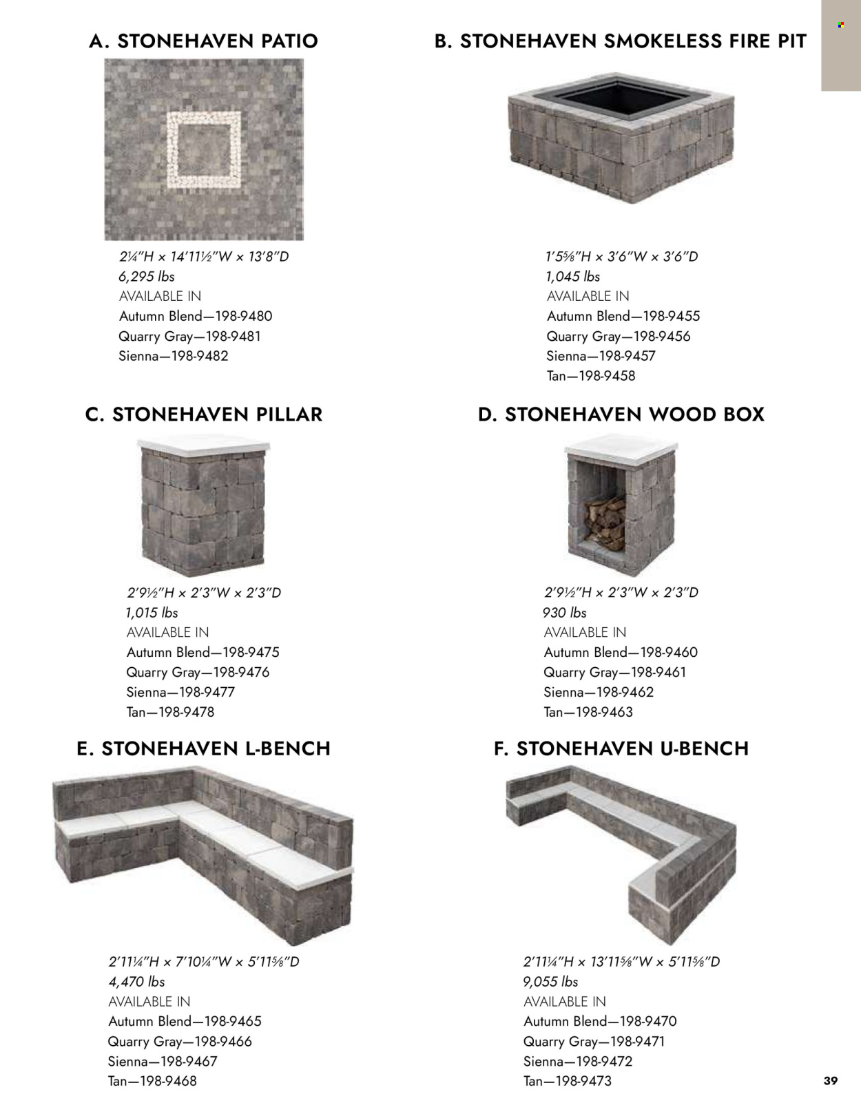 Menards ad  - 04.02.2026 - 12.31.2026. Page 39