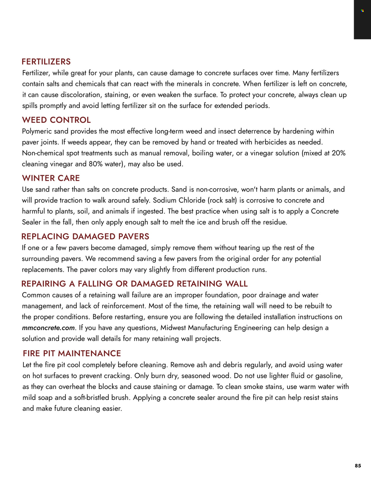 Menards ad  - 04.02.2026 - 12.31.2026. Page 85