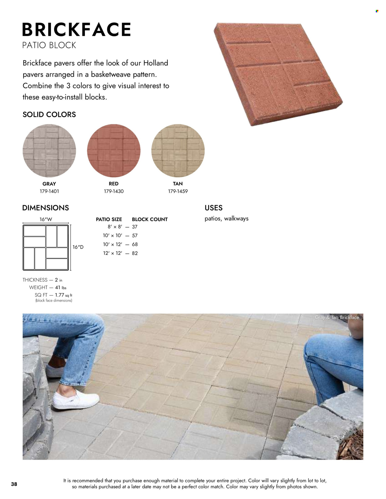 Menards ad  - 04.02.2026 - 12.31.2026. Page 38