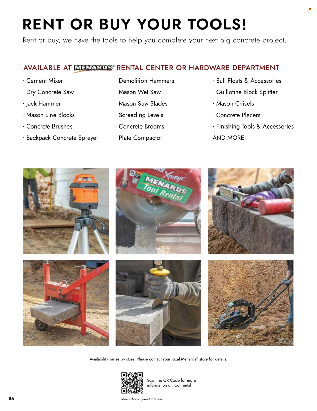 Menards ad  - 04.02.2026 - 12.31.2026. Page 86