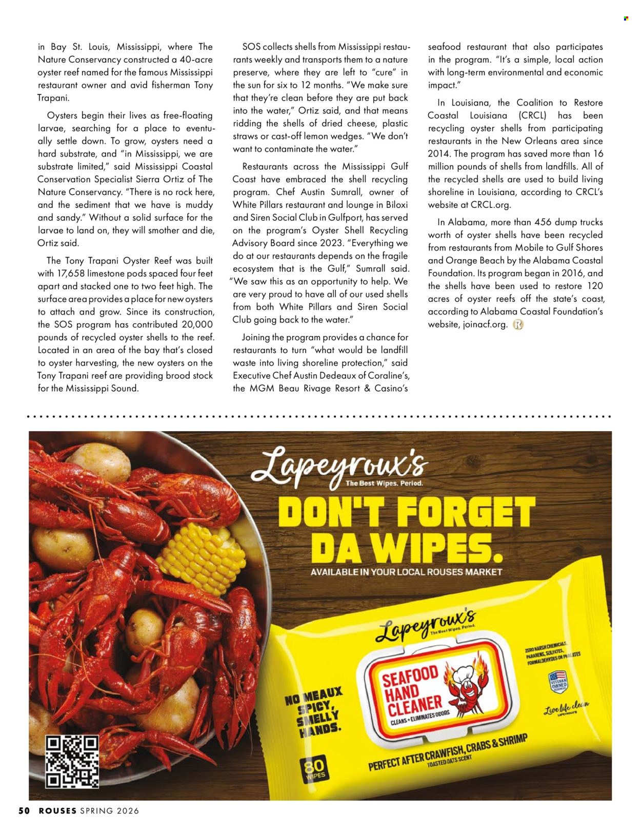 Rouses Markets ad . Page 52